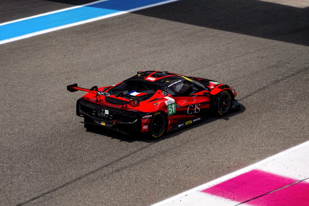 Conrad Laursen klar til GT3-kamp på Spa-Francorchamps.
(Foto: AF Corse)